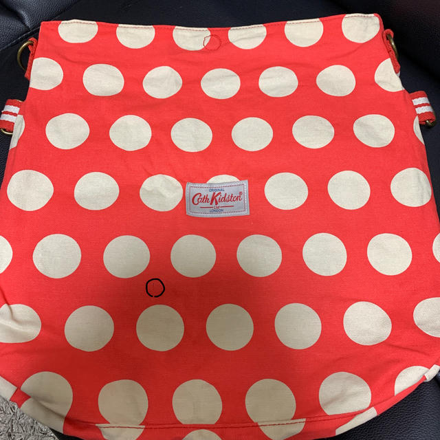 Cath Kidston(キャスキッドソン)のキャスキッドソン リバーシブル ショルダーバッグ きのこ×ドット レディースのバッグ(ショルダーバッグ)の商品写真