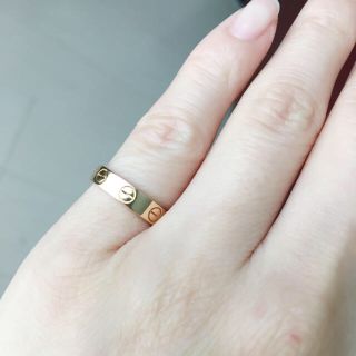 Cartier - ミニラブリングPG♡4号 カルティエの通販 by ar_shop ...