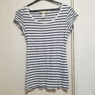 エイチアンドエム(H&M)のH&M　ボーダーTシャツ(Tシャツ(半袖/袖なし))