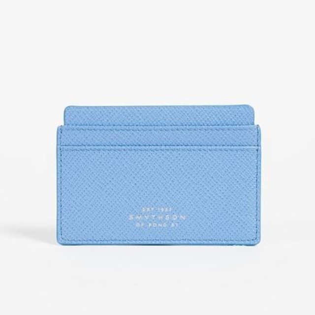 新品 スマイソン Panama カードホルダー smythson - 名刺入れ/定期入れ