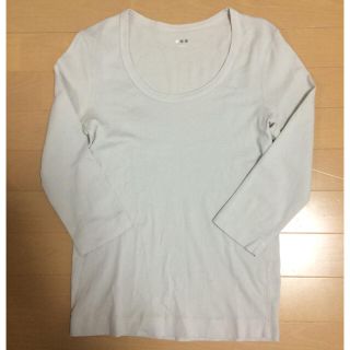 スリードッツ(three dots)のスリードッツ Uネック ジェシカT(Tシャツ(長袖/七分))