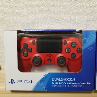 PlayStation4 - PS4コントローラー DUALSHOCK4 マグマレッド 新品未 ...