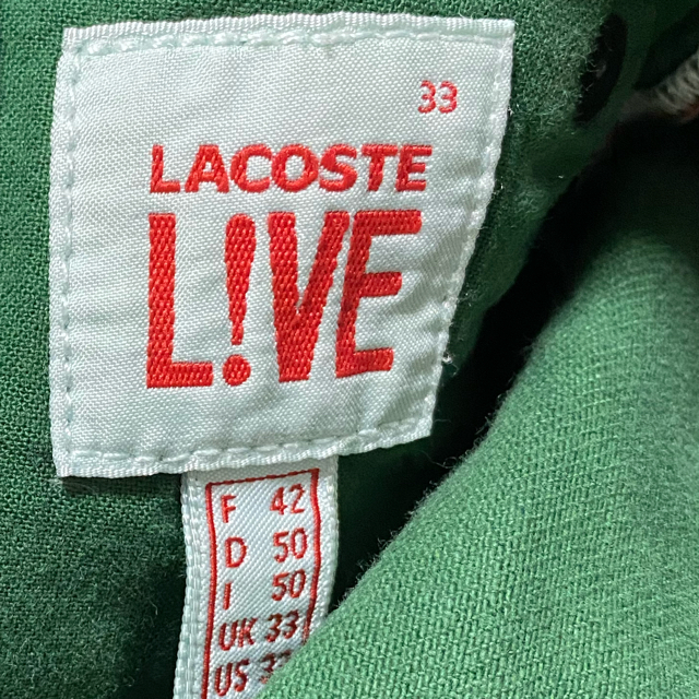 LACOSTE(ラコステ)の冬には値上げします！　お早めに！デニムパンツ ラコステ　LACOSTE メンズのパンツ(デニム/ジーンズ)の商品写真