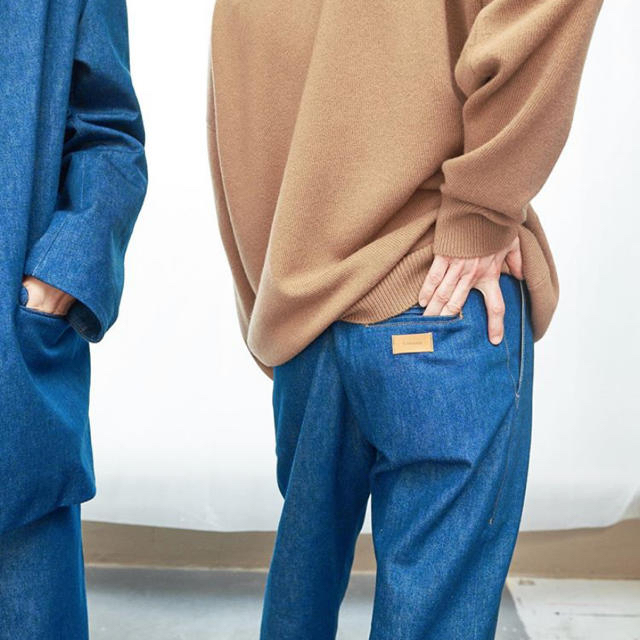 新作商品 SELECT 1LDK - Trousers Pleated CristaSeya デニム/ジーンズ