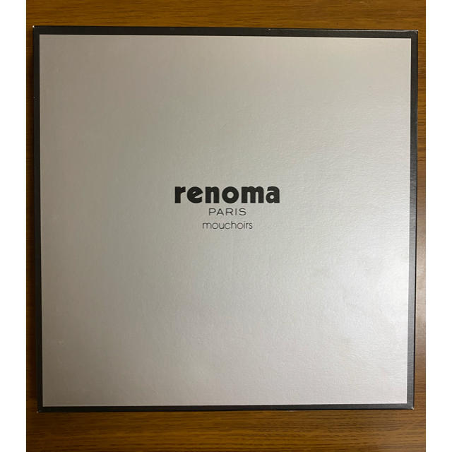 RENOMA(レノマ)のレノマ renoma ハンカチ2枚セット 新品未使用品箱入り レディースのファッション小物(ハンカチ)の商品写真