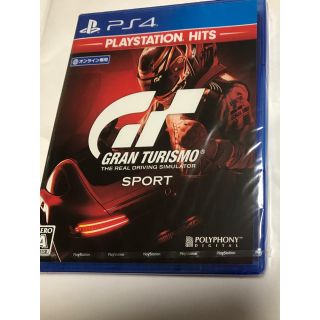 プレイステーション4(PlayStation4)の【新品未開封】グランツーリスモSPORT PS4(家庭用ゲームソフト)