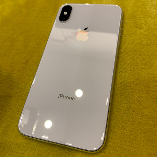 iPhone x silver 64gb docomo