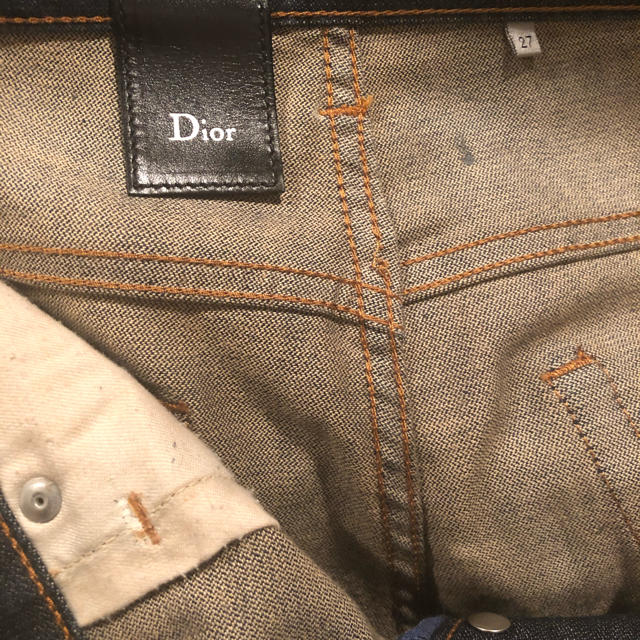 DIOR HOMMEディオールオム08ss Under My Car27jake スピードスケート dior homme 30 ウォッシュデニム ストレッチ入 美品 デニム/ジーンズ