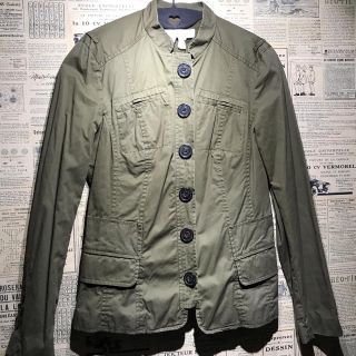 ザラ(ZARA)のZARA BASIC ザラベーシック ミリタリージャケット size M(ミリタリージャケット)