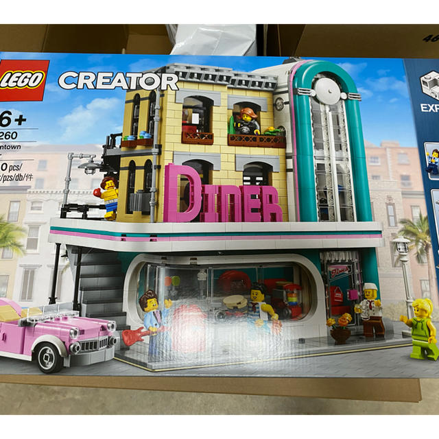 レゴ (LEGO) ダウンタウンのダイナー Down Town 10260のサムネイル