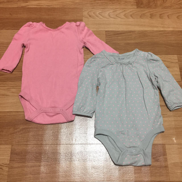 babyGAP(ベビーギャップ)のボディ 4枚組 キッズ/ベビー/マタニティのベビー服(~85cm)(肌着/下着)の商品写真