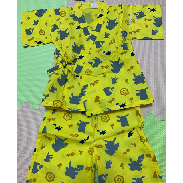 BREEZE(ブリーズ)のポケモン　ピカチュウ　甚平　110cm キッズ/ベビー/マタニティのキッズ服男の子用(90cm~)(甚平/浴衣)の商品写真