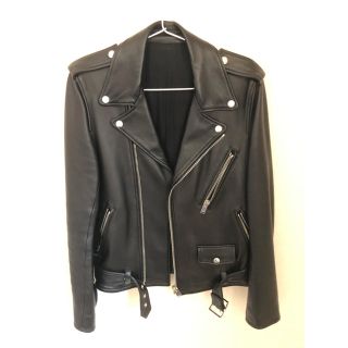 リチウムオム(LITHIUM HOMME)の☆美品☆LITHIUM HOMME Wライダース　44 Sサイズ(ライダースジャケット)