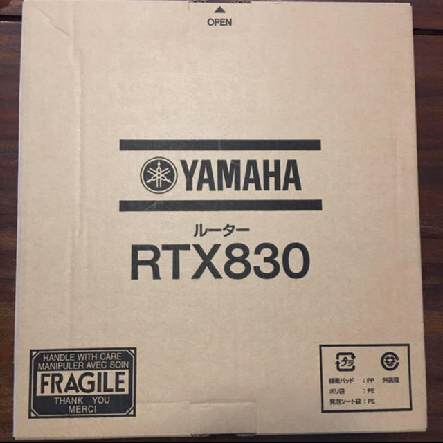 YAMAHA RTX830スマホ/家電/カメラ