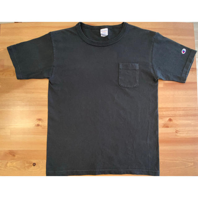 Champion(チャンピオン)のChampion  T1011 ポケット付き USA製 Tシャツ　2枚セット メンズのトップス(Tシャツ/カットソー(半袖/袖なし))の商品写真