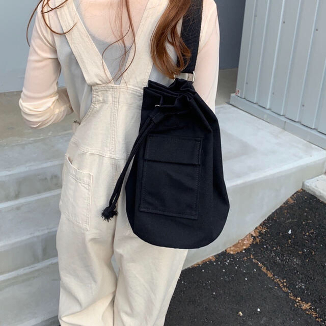 【さくちん様専用】FASHIRU ecru Loose Overalls メンズのパンツ(サロペット/オーバーオール)の商品写真