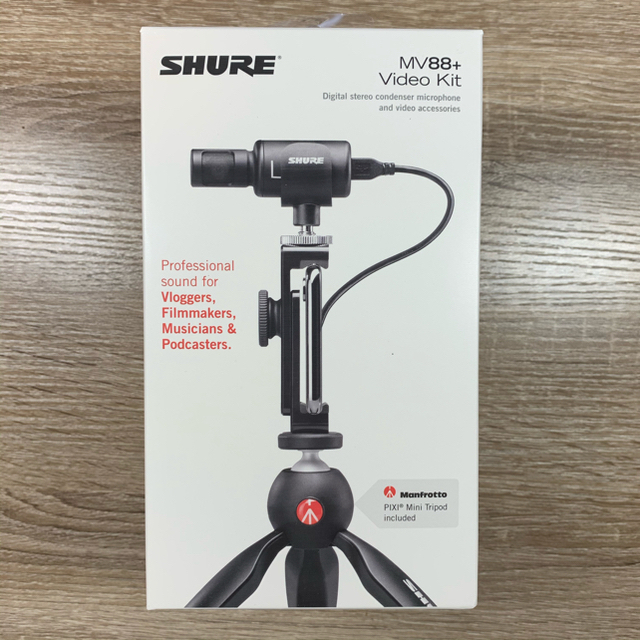 SHURE MV88+ VIDEO KIT 　ビデオキット