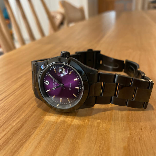 SWISS MILITARY(スイスミリタリー)のスイスミリタリー　腕時計　美品 メンズの時計(腕時計(アナログ))の商品写真
