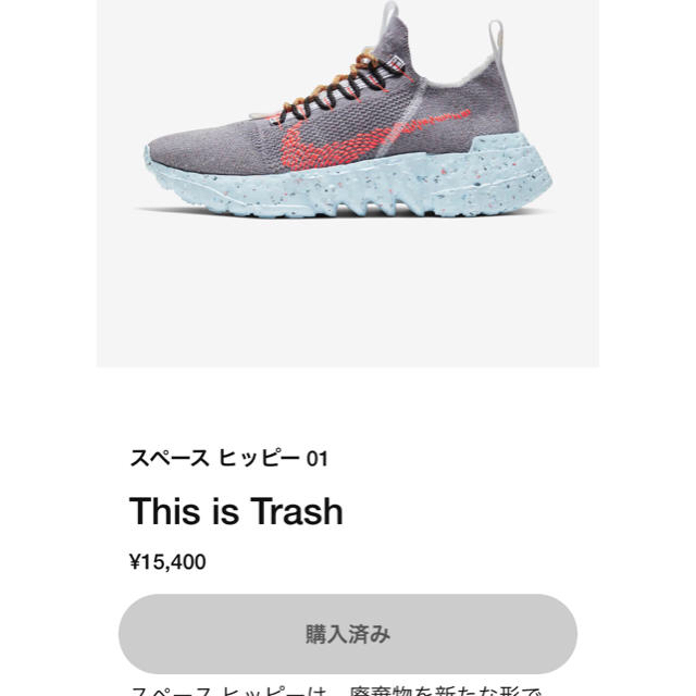 NIKE スペースヒッピー1