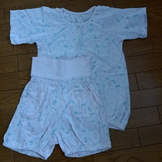 ベルメゾン(ベルメゾン)の半袖夏ルームウェア(パジャマ)150 キッズ/ベビー/マタニティのキッズ服女の子用(90cm~)(パジャマ)の商品写真