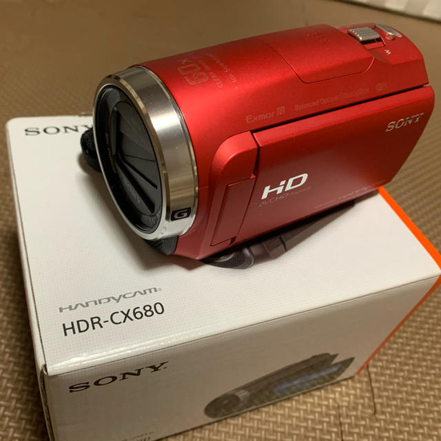 ビデオカメラ　ソニー　HDR-CX4809モニター