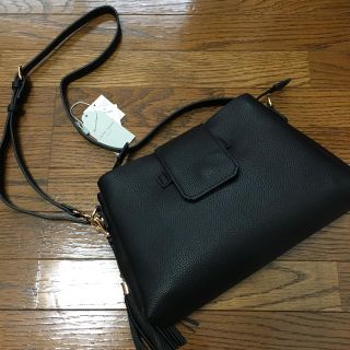 カシュカシュ(Cache Cache)の新品■カシュカシュ/cache cache■黒ショルダーバッグ(ショルダーバッグ)