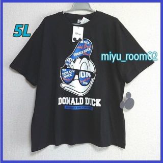 ドナルドダック(ドナルドダック)の【新品☆】ドナルド Tシャツ(半袖シャツ)☆5L(Tシャツ/カットソー(半袖/袖なし))