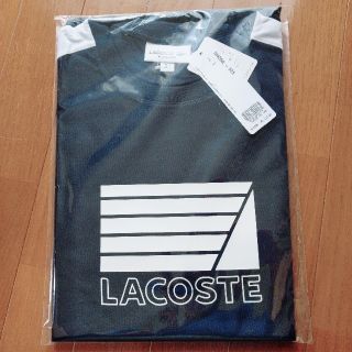 ラコステ(LACOSTE)の新品LACOSTE　Tシャツ　ネイビー　ロゴ(Tシャツ/カットソー(半袖/袖なし))