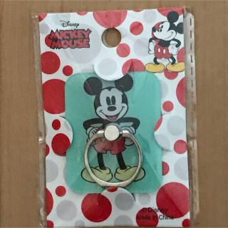 ミッキーマウス(ミッキーマウス)のMickey Mouse スマホリング バンカーリング ホールドリング ミッキー(その他)