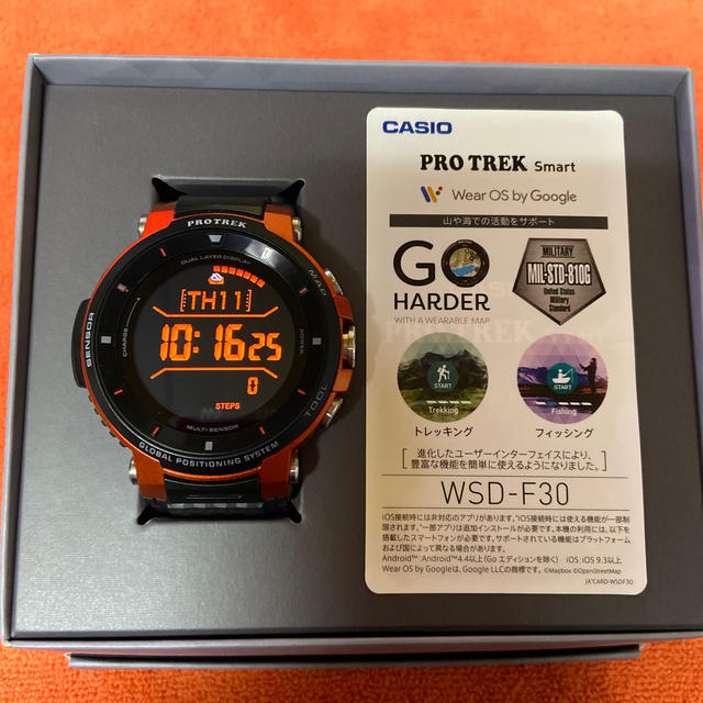 ゆめスケ様専用)CASIO Pro-Trek WSD-F30-RG 定番のお歳暮&冬ギフト