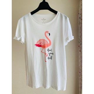 ケイトスペードニューヨーク(kate spade new york)のyu-ri様ご専用 Kate spade Tシャツ フラミンゴ(Tシャツ(半袖/袖なし))