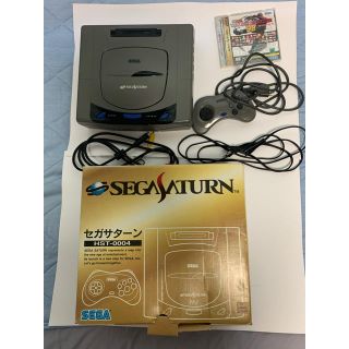 セガ(SEGA)の【中古美品】セガサターンHST-0004 本体、一式(家庭用ゲーム機本体)