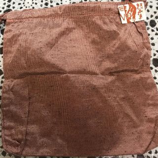 秩父めいせん織り巾着袋　新品(和装小物)