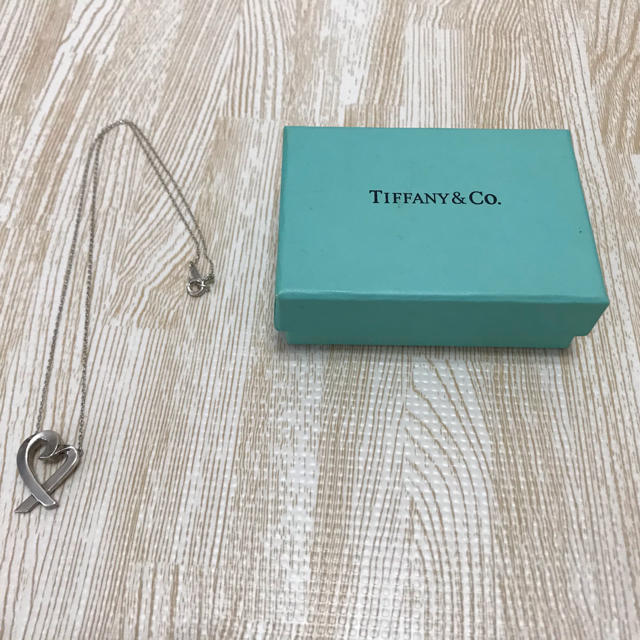 Tiffany& Co. ラビングハート ネックレス