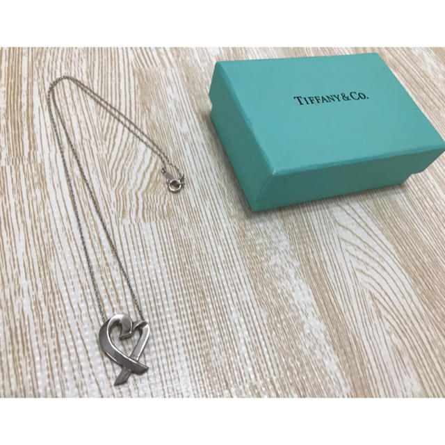 Tiffany& Co. ラビングハート ネックレス