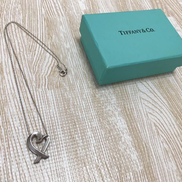 Tiffany& Co. ラビングハート ネックレス