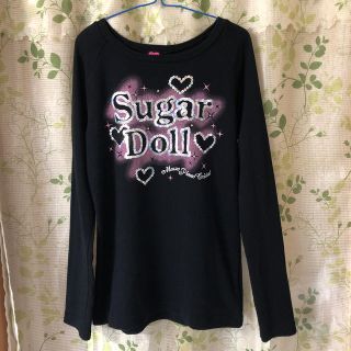 メゾピアノ(mezzo piano)のyuuusooo様専用♪美品 メゾピアノ クリスタル 長袖トップス♬お値下げ(Tシャツ/カットソー)