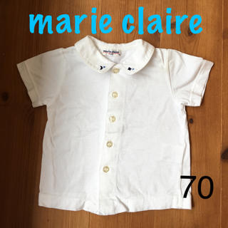マリクレール(Marie Claire)の【美品】白シャツ(セレモニードレス/スーツ)