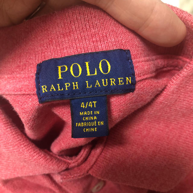 Ralph Lauren(ラルフローレン)のラルフローレン　ポロシャツ　110サイズ キッズ/ベビー/マタニティのキッズ服男の子用(90cm~)(Tシャツ/カットソー)の商品写真