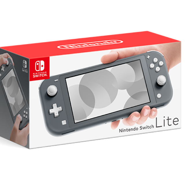 Nintendo Switch(ニンテンドースイッチ)のNintendo Switch lite 本体　グレー エンタメ/ホビーのゲームソフト/ゲーム機本体(携帯用ゲーム機本体)の商品写真