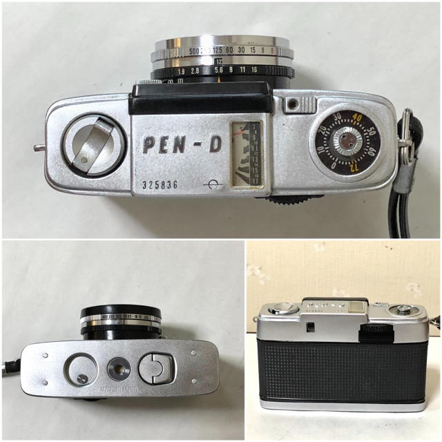 OLYMPUS(オリンパス)のOLYMPUS PEN-D/オリンパス ペン （動作品） スマホ/家電/カメラのカメラ(フィルムカメラ)の商品写真