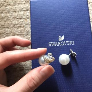 スワロフスキー パールピアス ピアスの通販 46点 | SWAROVSKIの