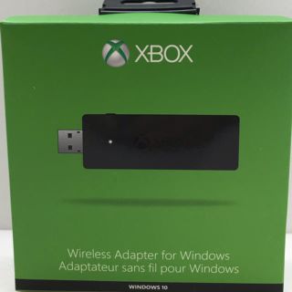 エックスボックス(Xbox)のXbox ワイヤレスアダプター for Windows10(家庭用ゲーム機本体)