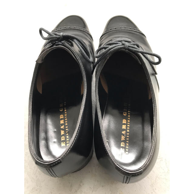EDWARD GREEN(エドワードグリーン)の【美品】エドワードグリーン バークレー ブラック UK7 E82  メンズの靴/シューズ(ドレス/ビジネス)の商品写真