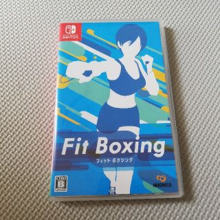 ニンテンドースイッチ(Nintendo Switch)の【sei様専用】Fit Boxing Switch(家庭用ゲームソフト)