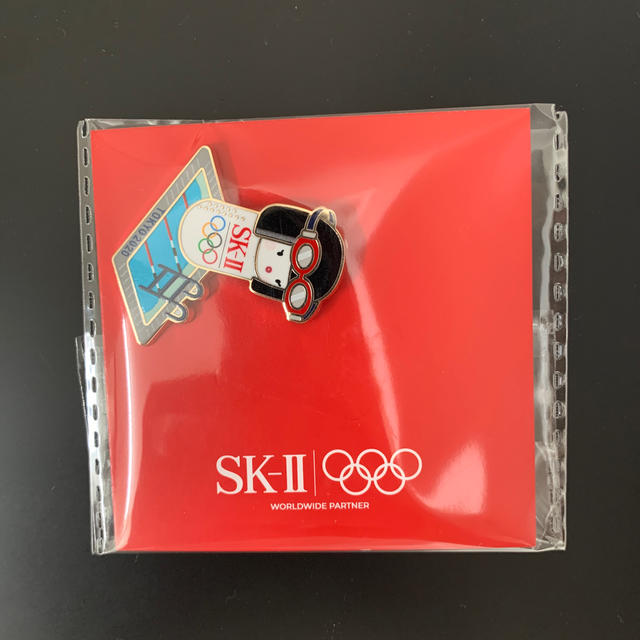 SK-II(エスケーツー)のSK-Ⅱ限定オリンピックピンバッジ エンタメ/ホビーのアニメグッズ(バッジ/ピンバッジ)の商品写真