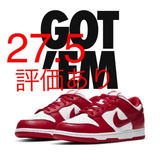 ナイキ(NIKE)の🔥最安値🔥NIKE DUNK low 27.5(スニーカー)