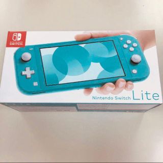 ニンテンドースイッチ(Nintendo Switch)のニンテンドースイッチライト　ターコイズ(携帯用ゲーム機本体)