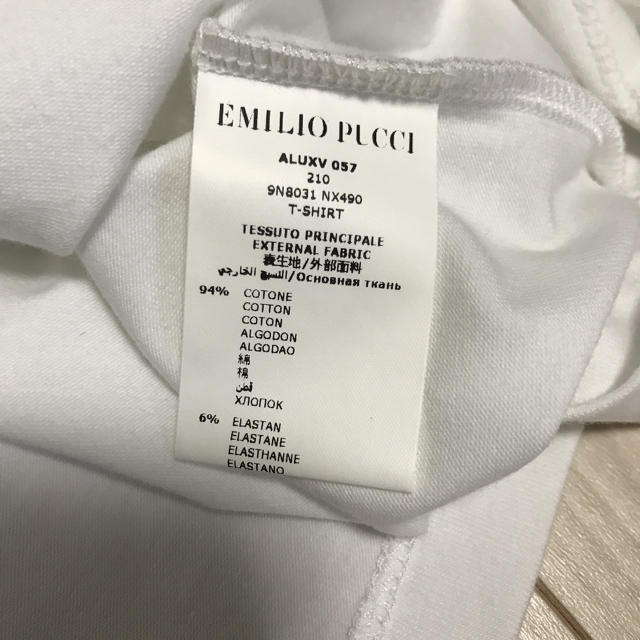 EMILIO PUCCI(エミリオプッチ)の☆新品☆EMILIO PUCCI Tシャツ レディースのトップス(Tシャツ(半袖/袖なし))の商品写真
