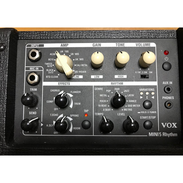 VOXアコースティックアンプ　MINI 5 Rhythm